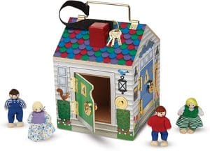 madera para casa de muñecas