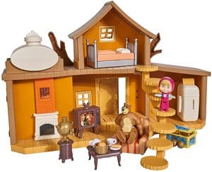 casa de muñecas de plástico duro Masha & Michka