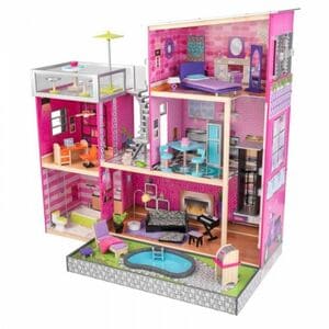 kidkraft casa de muñecas uptown 65833