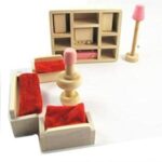 muebles para casita de muñecas